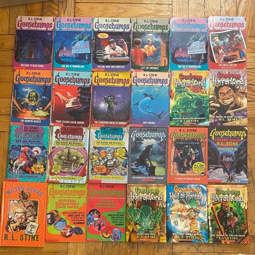 Goosebumps Book Lot Reserved for demonicmomma93